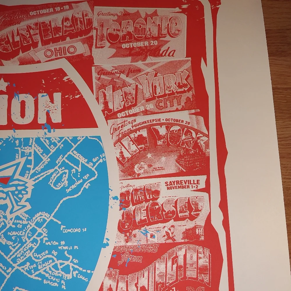 Social distortion 2019 fall tour poster - Picture 7 of 11